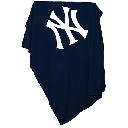 Logo Brands NY Yankees Sweatshirt Blanket 520-74